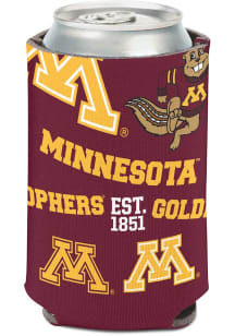 Maroon Minnesota Golden Gophers Scatterprint Coolie