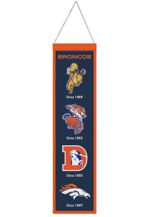 Denver Broncos 8x32 Evolution Banner Banner