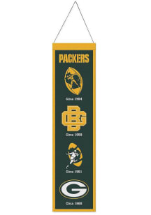 Green Bay Packers 8x32 Evolution Banner - Green