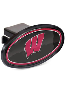 Wisconsin Badgers oval Car Accessory Hitch Cover