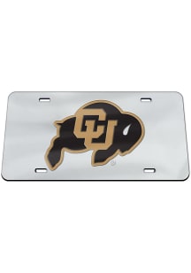 Colorado Buffaloes Metallic Car Accessory License Plate