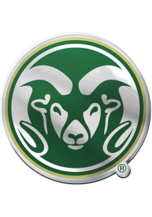Colorado State Rams Acrylic Auto Car Emblem - Green