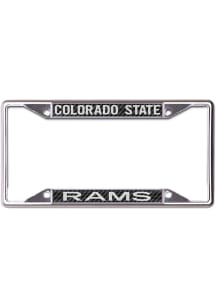 Colorado State Rams Carbon Fiber License Frame