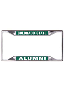 Colorado State Rams Alumni Metallic License Frame