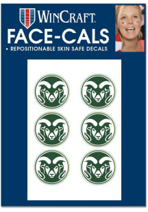 Colorado State Rams 6 Pack of Tattoo