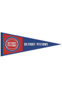 Detroit Pistons 13x32 Primary Pennant Pennant
