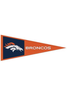 Denver Broncos 13x32 Primary Pennant Pennant