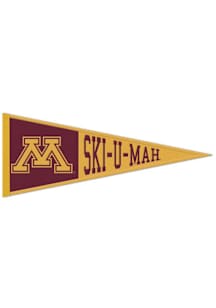 Minnesota Golden Gophers 13x32 Slogan Pennant - Maroon