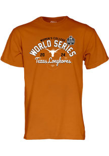 Texas Longhorns Burnt Orange 2024 WCWS Bound Short Sleeve T Shirt