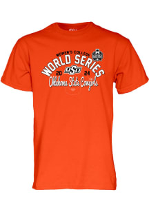 Oklahoma State Cowboys Orange 2024 WCWS Bound Short Sleeve T Shirt