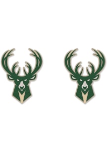 Milwaukee Bucks Logo Post Womens Earrings