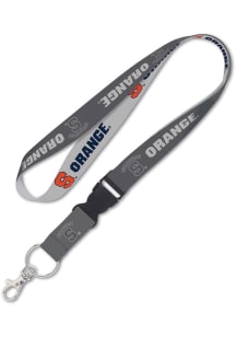 Syracuse Orange Charcoal Lanyard