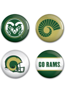 Colorado State Rams 4 Pack Button