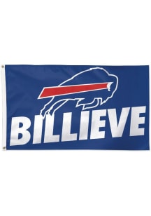 Buffalo Bills Dawg Pound 3x5 ft Blue Silk Screen Grommet Flag