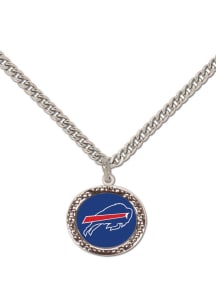 Buffalo Bills Hammered Logo Womens Necklace