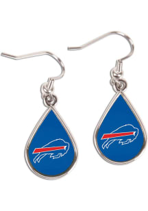 Buffalo Bills Teardop Womens Earrings