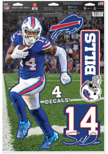 Buffalo Bills 11 x 17 Diggs Multi Use Auto Decal - Blue