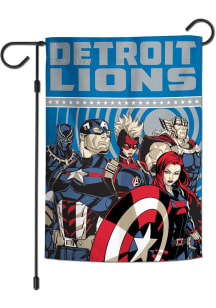 Detroit Lions Marvel Garden Flag