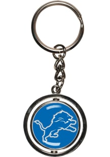 Detroit Lions Logo Spinner Keychain