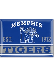 Memphis Tigers 2.5x3.5 Metal Magnet