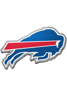 Buffalo Bills 3x4 Acrylic Metallic Car Emblem - Blue