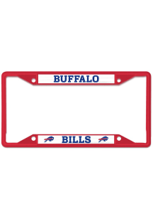 Buffalo Bills Colored Chrome License Frame