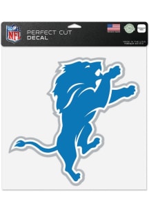 Detroit Lions 12x12 Auto Decal - Blue