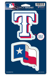Texas Rangers Die Cut 2-Pack Magnet