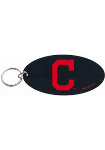Cleveland Indians Frost Oval Keychain