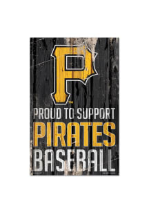 Pittsburgh Pirates Proud Supporter Sign