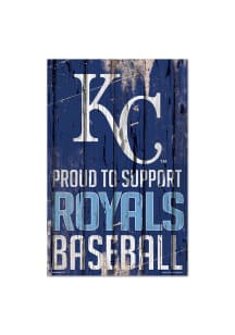 Kansas City Royals 11x17 Proud Supporter Sign