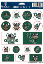 Cleveland State Vikings Sheet of Team Logo Stickers