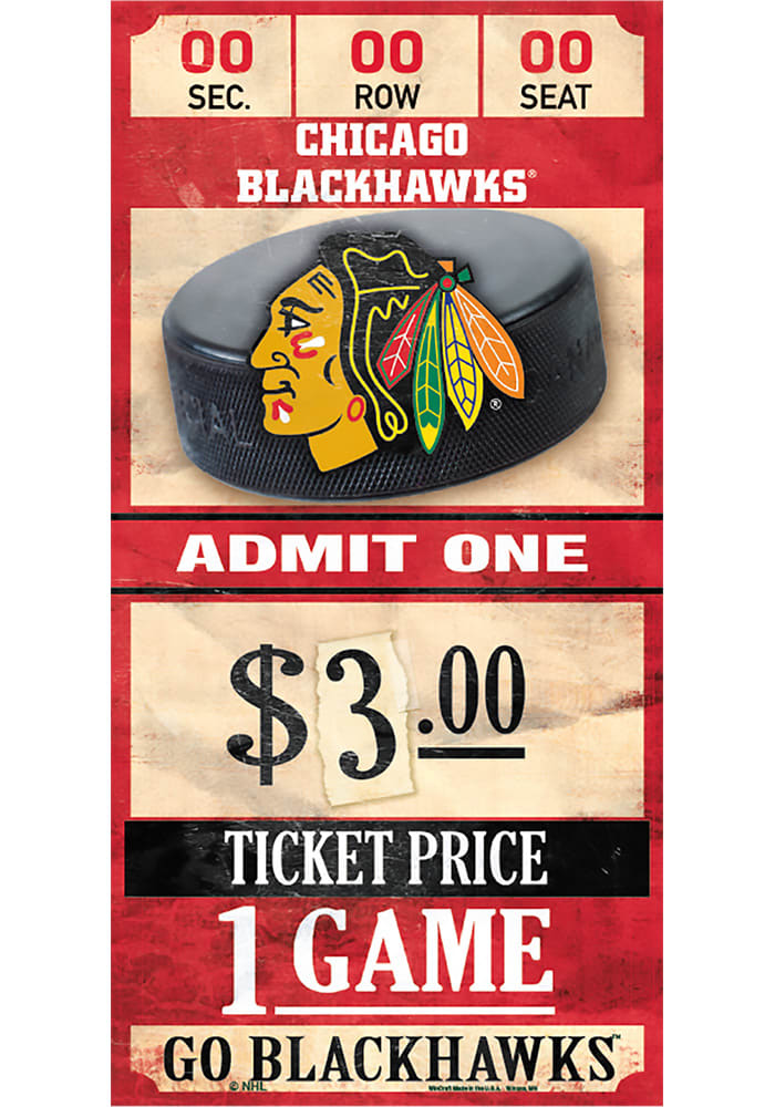 Tickets, Chicago Blackhawks