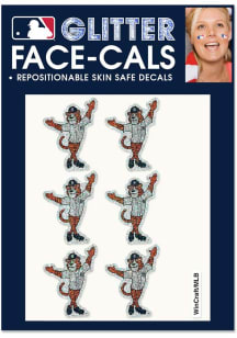 Detroit Tigers 6pk Glitter Mascot Tattoo