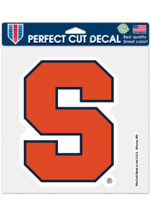 Syracuse Orange 8x8 Auto Decal - Orange