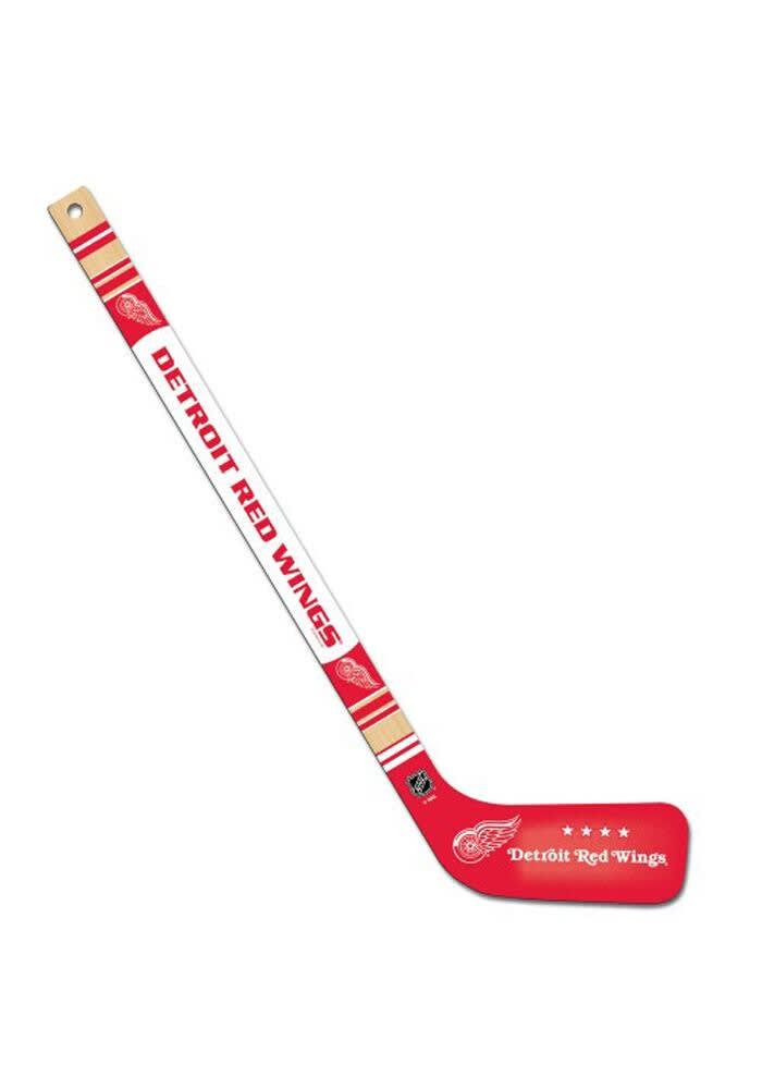 Detroit Red Wings 21 Inch Wood Hockey Stick - RED