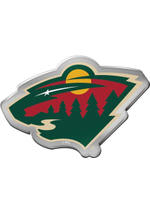 Minnesota Wild Acrylic Car Emblem - Green