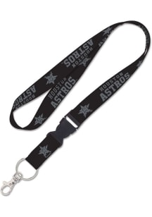 Houston Astros Black Lanyard