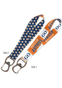 Houston Astros 1in Lanyard Key Strap Bottle Opener Lanyard