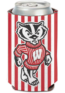 Red Wisconsin Badgers Slogan Coolie