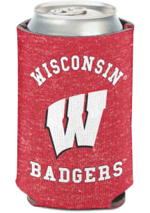 Red Wisconsin Badgers Heathered Coolie