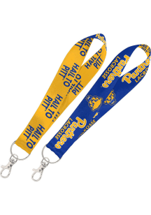 Blue  Pitt Panthers 8in Keystrap Lanyard