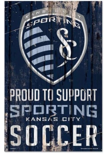 Sporting Kansas City 11x17 Proud Supporter Sign
