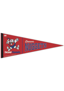 Denver Nuggets 12x30 Hardwood Classic Pennant - Blue