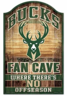 Milwaukee Bucks 11x17 Fan Cave Sign