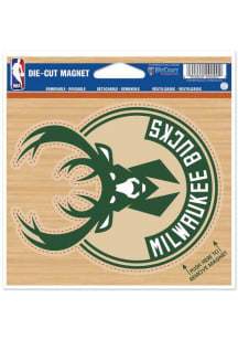 Milwaukee Bucks 4.5x6  Die Cut Magnet