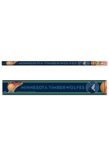 Minnesota Timberwolves 6 Pack Pencil