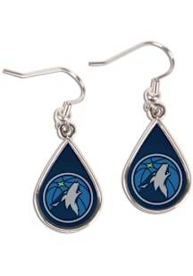 Minnesota Timberwolves Teardrop Womens Earrings