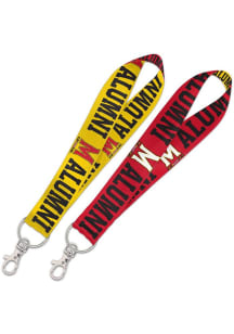 Red  Maryland Terrapins Alumni Lanyard Key Strap Lanyard