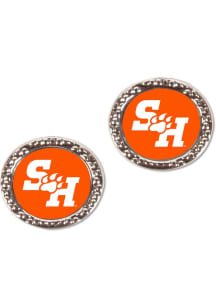 Sam Houston State Bearkats Hammered Womens Earrings